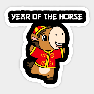 Horse Zodiac Sticker